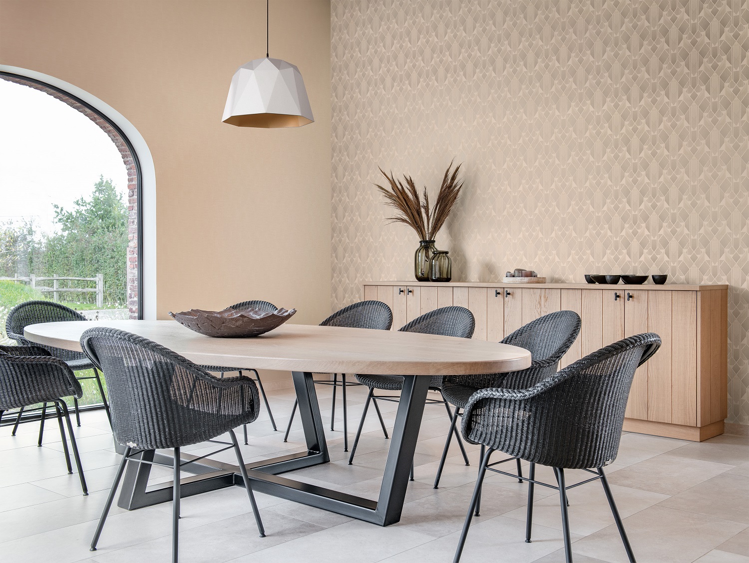 Обои Hygge 2 Summer Lighthouse Hg11 004 10,05×1 фото в интерьере